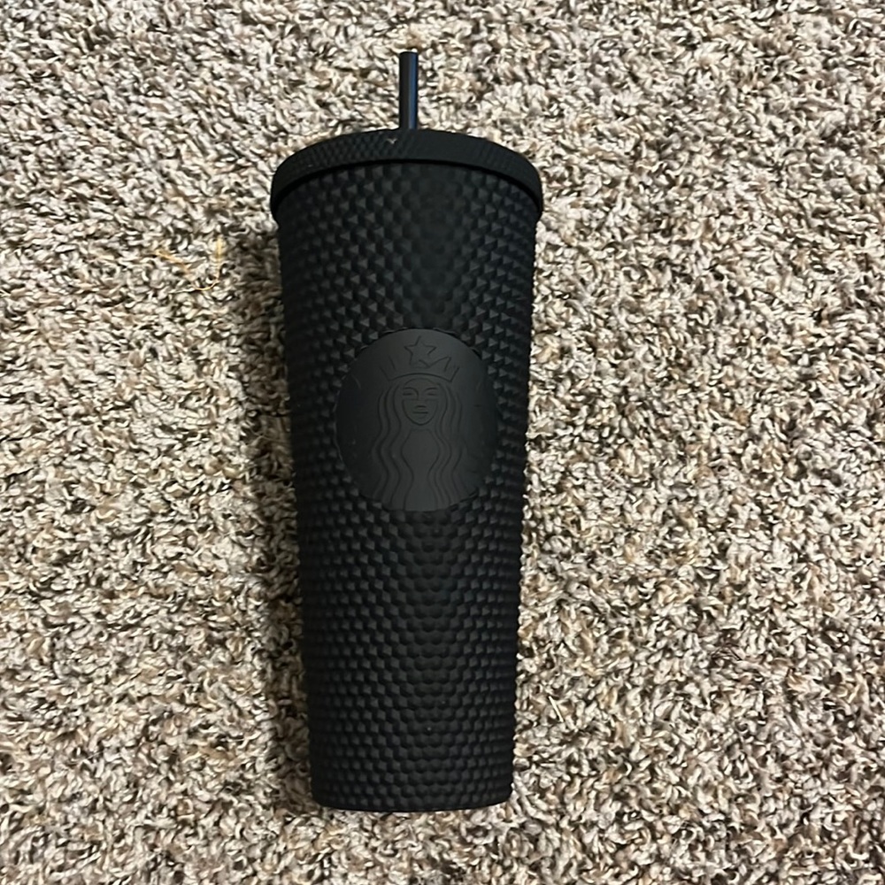 Black Studded Starbucks Venti Cup